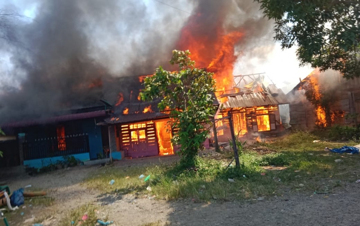 Kebakaran Babussalam Aceh Tenggara: 11 Rumah Warga Desa Kota Kutacane Terdampak
